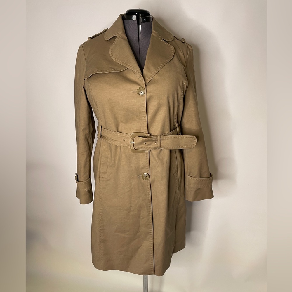 Kenneth Cole Reaction Trench Coat EdgeStiched 16
